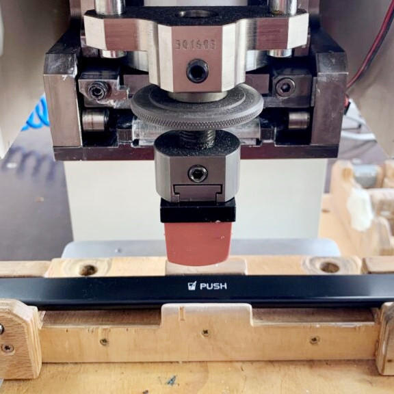 Custom logo printing on promotional product