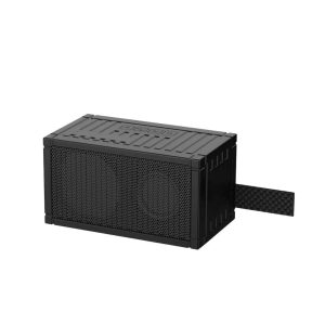 Black Custom Container Bluetooth Speaker with Logo Printing
