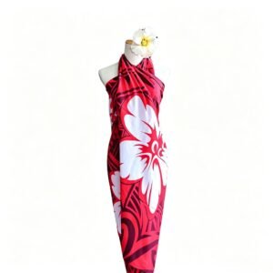 Custom Beach Cotton Sarong with personalized design